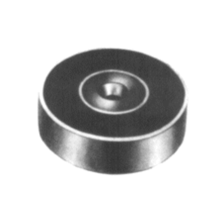Chiusura magnetica RP 40 Varec universale, senza incontro, foro diametro 4,4 mm, dimensioni 11,5x39 mm, attrazione 15 Kg, materiale Metallo