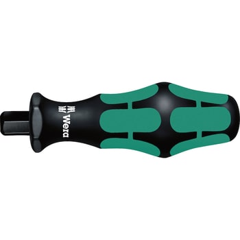 Impugnatura Vario porta-inserti Kraftform Kompakt Wera, per lame e adattatore Vario da 6 mm, colore Cromo-Nichel Opaco