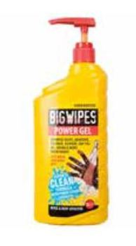 Detergente Bigwipes power gel, con erogatore, 1 Litro