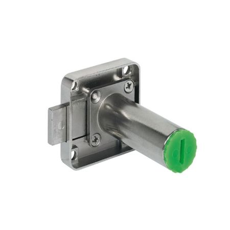 Serratura In Ottone Nichelato 25 Mm – Lucchetto Resistente Per Porte, Armadi E Bagagli, Protezione Affidabile