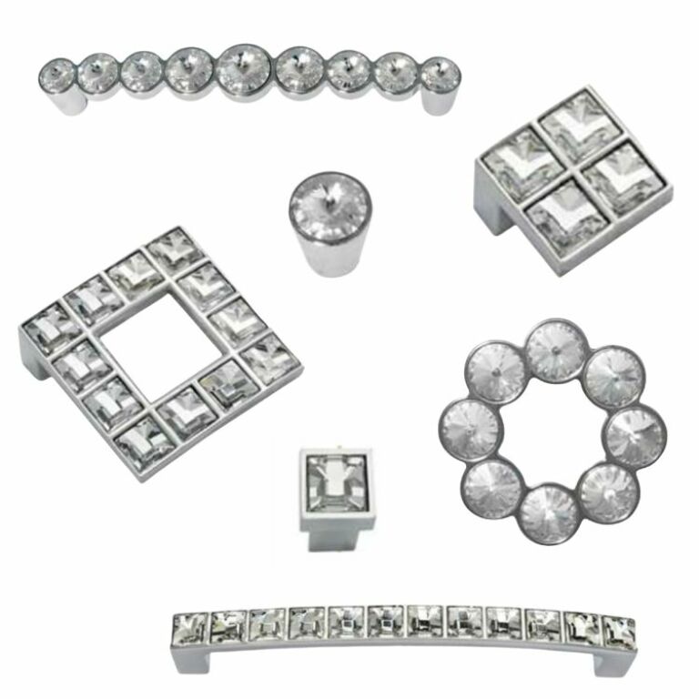 Maniglie e pomoli in Swarovsky Giusti