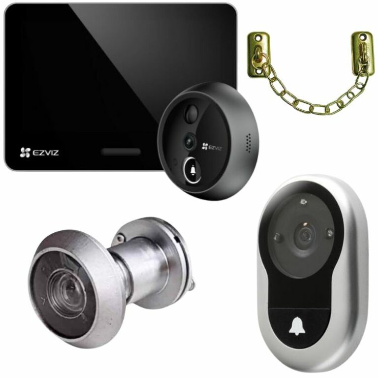 Spioncini e sicure per porte
