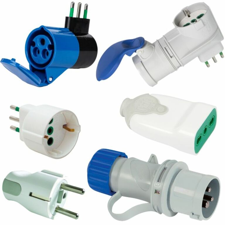 Spine Prese Elettriche Adattatori