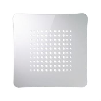 Griglia Aerazione AirDecor serie Astro, diametro supporto a muro 100 mm, colore Bianco