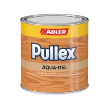 Protettivo Pullex Aqua DSL Adler per legno esterno, a base acqua, elastico, latta 750 ml, finitura Naturale