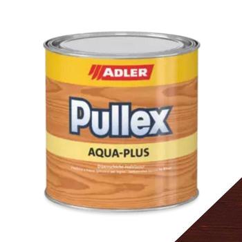 Protettivo Pullex Aqua Plus Adler per legno esterno, a base acqua, a basso spessore, latta 750 ml, finitura Palissandro