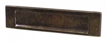 Copriferitoia Alubox, serie CFR, per esterno, misure 30x7 cm, in Ottone, colore Ottone Brunito
