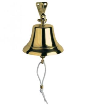 Campana di bordo con supporto Ottonata - Ship bell with bracket