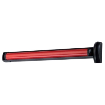 Maniglione antipanico 59711.00 FAST Touch Cisa per serratura Sikurexit, quadro maniglia, lunghezza 1200 mm, finitura Nero e Rosso