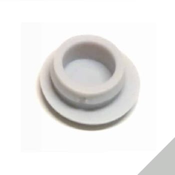 Tappo copriforo Cupraplast, diametro 12,5 mm, altezza 6,25 mm, materiale Nylon, colore Grigio