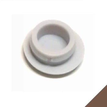 Tappo copriforo Cupraplast, diametro 14,5 mm, altezza 6,25 mm, materiale Nylon, colore Bronzo