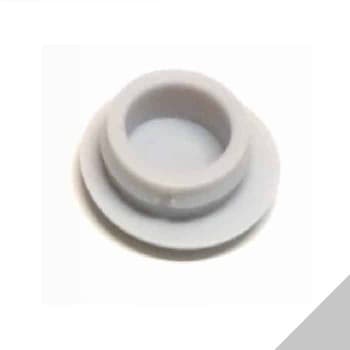 Tappo copriforo Cupraplast, diametro 14,5 mm, altezza 6,25 mm, materiale Nylon, colore Grigio