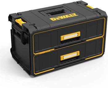 Valigia con doppio cassetto Tough System DeWalt per utensile, DWST1-80123