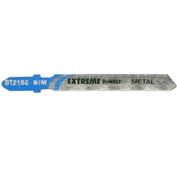 Set lame Extreme Dewalt per metallo, per seghetto alternativo, lunghezza 76 mm, larghezza 0,8 mm