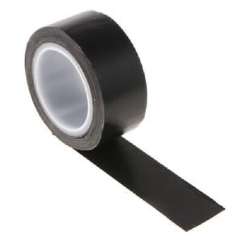 Nastro adesivo resistente alle alte temperature, spessore 40 mm, colore Nero