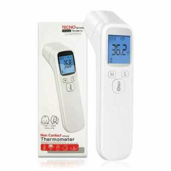 Misuratore termometro Tecno™ No Contact senza contatto, dispositivo professionale per rilevamento della temperatura corporea per uso medico