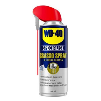 WD-40 Specialist Grasso lunga durata spray, 400 ml, colore trasparente