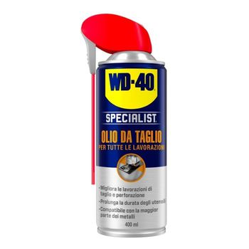 WD-40 Specialist 39109 Olio da taglio spray, 400 ml, colore liquido Marrone