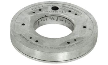Supporto girevole in alluminio Häfele , portata 100 kg rotazione 350 gradi diametro 185 mm