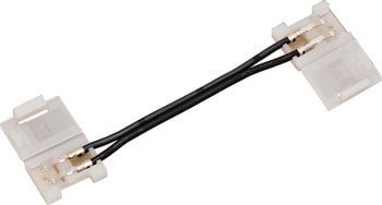 Cavo interconnessione Hafele con clip per strip Led, lunghezza 50 mm, in plastica