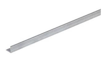 Binario inferiore per ante pieghevoli, Hettich, lunghezza 2000 mm in Alluminio colore Argento