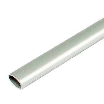 Barra ovale orizzontale ISEO per maniglione antipanico, lunghezza 1130 cm, colore grigio metal