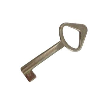 Chiave O1679 Meroni per serratura da mobile, lunghezza collo 36 mm, finitura Bronzato