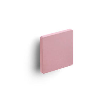 Maniglia per mobile, serie Square Polideas, 70 x 70 mm, Rosa