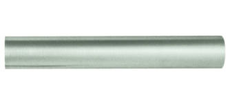 Tubo di supporto OMP Porro per corrimano e poggiapiedi, diametro 30 mm, lunghezza 2000 mm, colore Nichelato Satinato