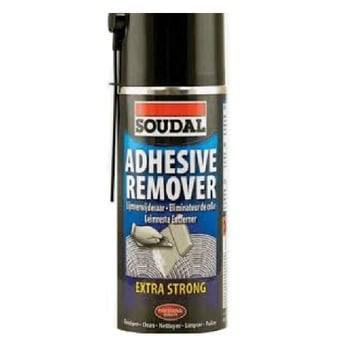 Spray tecnico Adhesive Remover Soudal per rimozione di adesivo, bombola 400 ml, colore Trasparente
