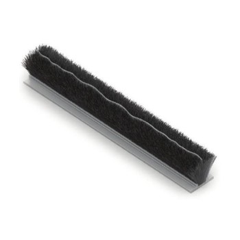Guarnizione a spazzola Schlegel Fin-Seal in Tessuto, con pinna centrale, dimensioni 4,8x5,5 mm, colore Nero