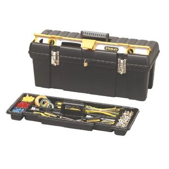 Cassetta porta utensili Stanley con vaschetta estraibile, dimensioni 65,9x27,2x26 cm
