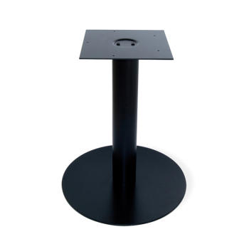 Colonna per base tavolo Stay 6 Emuca, altezza 705 mm, colore Verniciato nero