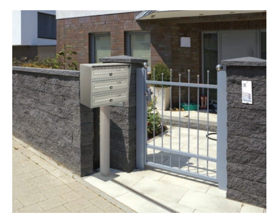 Casellario Postale da esterno Slim Alubox