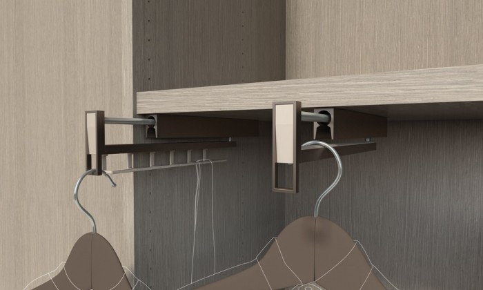Portagrucce scorrevole Flow System Confalonieri