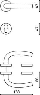 disegno tecnico tizianella f M112RY8 superoro lucido