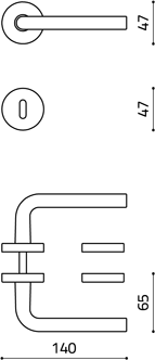 disegno tecnico olivari raffaella M128RB8 superinox
