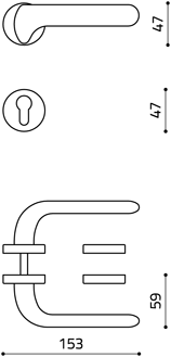 disegno tecnico olivari polo M152RY8 cromo lucido
