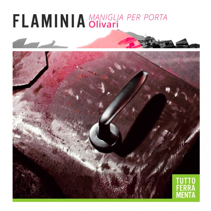 Maniglia per porta Olivari serie Flaminia design Italiano.