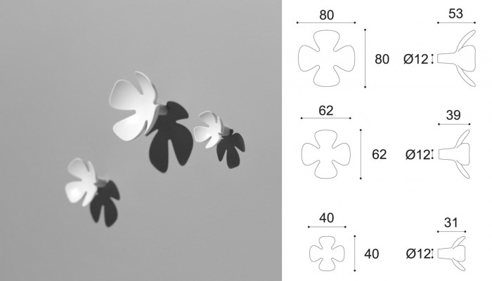 Portabiti a forma di fiore