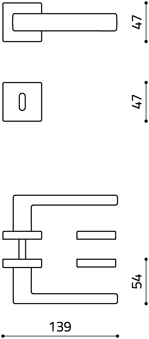 disegno tecnico planet q olivari M203RB8 superoro lucido satinato