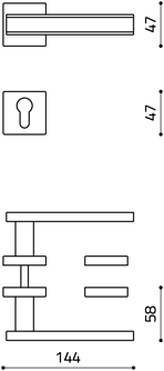 disegno tecnico edge olivari foro yale