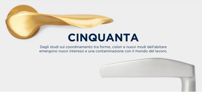 Maniglie serie Cinquanta Enrico Cassina