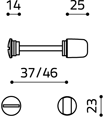 disegno tecnico verona s olivari chiavistello