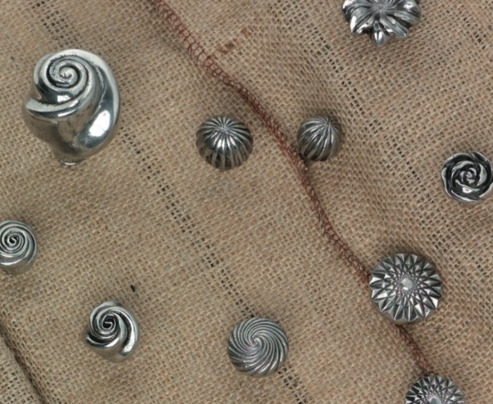 pomelli a forma di fiori shabby chic