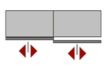Sistema per armadio con ante scorrevoli - TopLine XL - Hettich