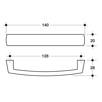 Maniglie per mobili Round B Fa in stile antico - Scheda tecnica